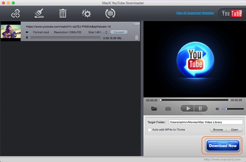 MacX youtube downloader