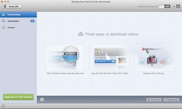 Wondershare free youtube downloader