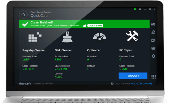 Anvisoft Cloud System Booster