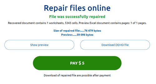 fix damaged excel files easily