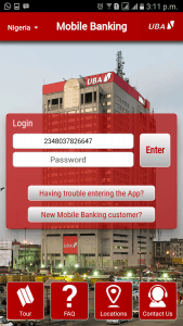 U-mobile banking app