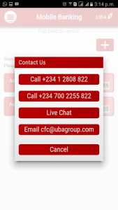 UBA mobile banking app download links