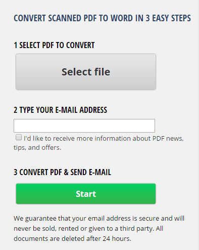 convert scanned pdf to word online free no email convert scanned pdf to word online free no email